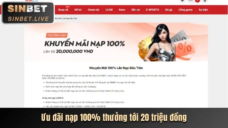 Thưởng nạp lại hàng ngày Xoso66